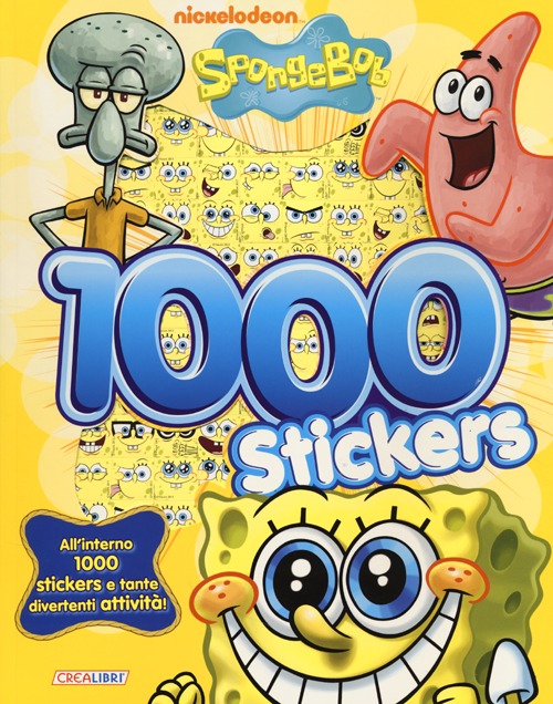 1000 stickers. SpongeBob. Con adesivi. Ediz. illustrata 1000 stickers. SpongeBob. Con adesivi. Ediz. illustrata