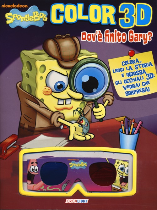 Dov'è finito Gary? Color 3D. SpongeBob. Ediz. illustrata. Con gadget Dov'è finito Gary? Color 3D. SpongeBob. Ediz. illustrata. Con gadget