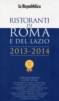 Ristoranti di Roma e del Lazio 2013-2014