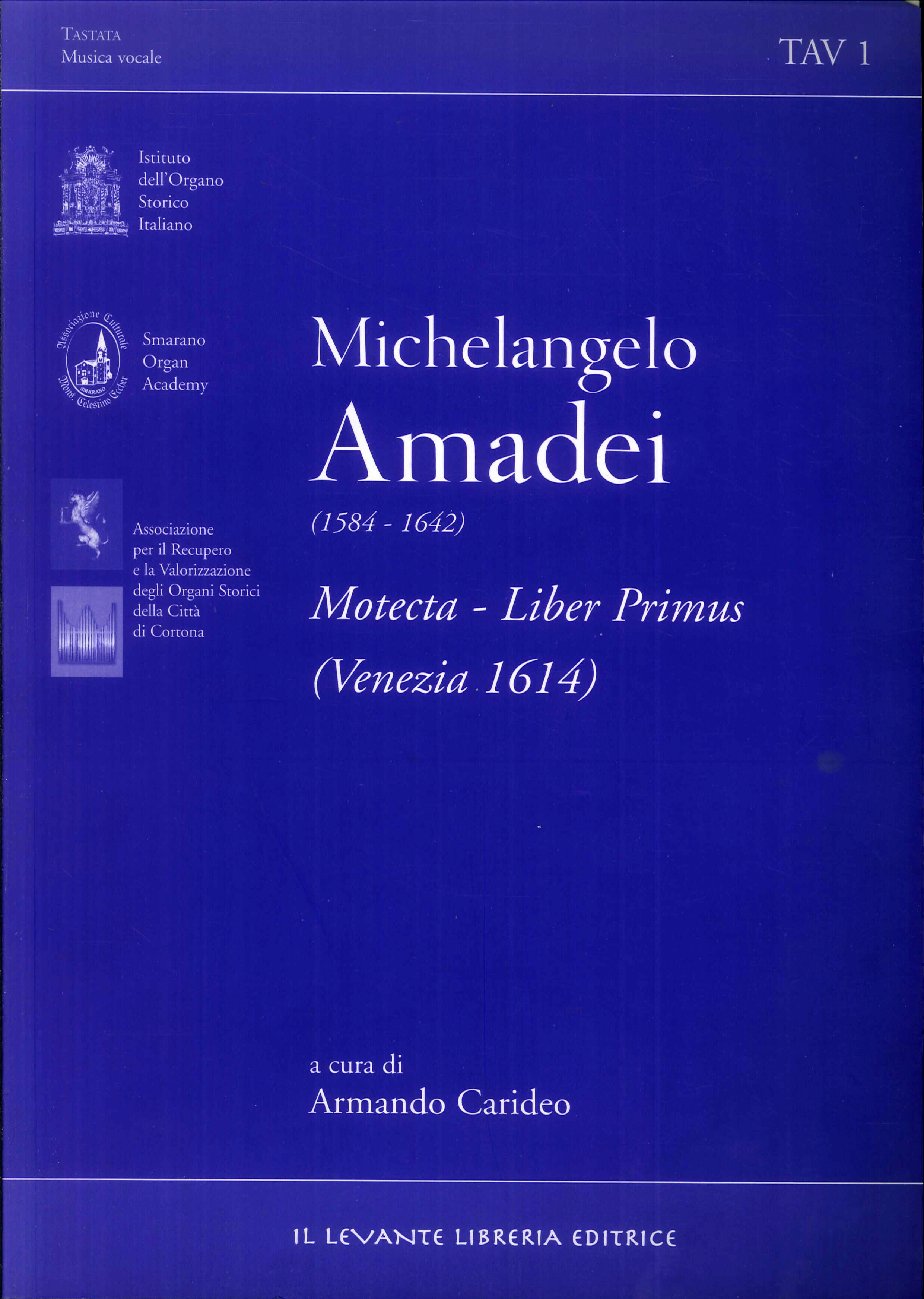 Motecta. Liber primus (Venezia 1614) Motecta. Liber primus (Venezia 1614)
