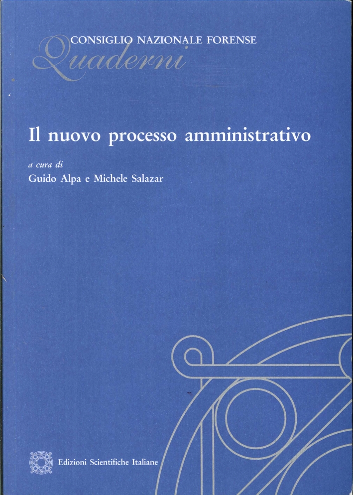 Il Nuovo Processo Amministrativo Il Nuovo Processo Amministrativo