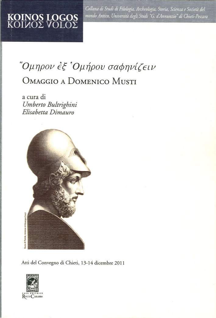 Omaggio a Domenico Musti Omaggio a Domenico Musti