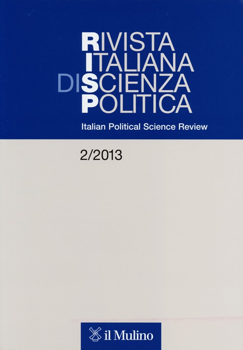 Rivista italiana di scienza politica (2013). Ediz. inglese. Vol. 2 Rivista italiana di scienza politica (2013). Ediz. inglese. Vol. 2