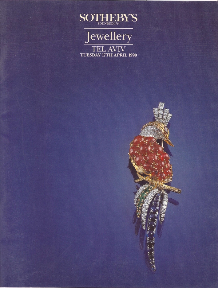 Jewelley. Tel Aviv. Tuesday 17th April 1990 Jewelley. Tel Aviv. Tuesday 17th April 1990