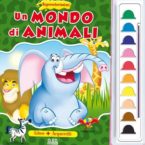 Un mondo di animali. Supercolorissimi. Ediz. illustrata. Con gadget Un mondo di animali. Supercolorissimi. Ediz. illustrata. Con gadget