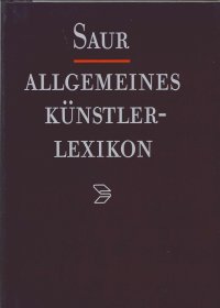 Allgemeines Kuenstler Lexicon. Band 3: Alvarez-Angelini