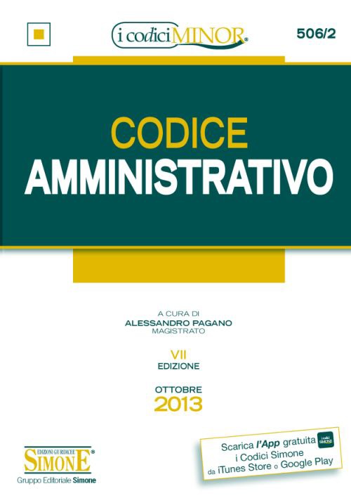 Codice amministrativo. Ediz. minor Codice amministrativo. Ediz. minor