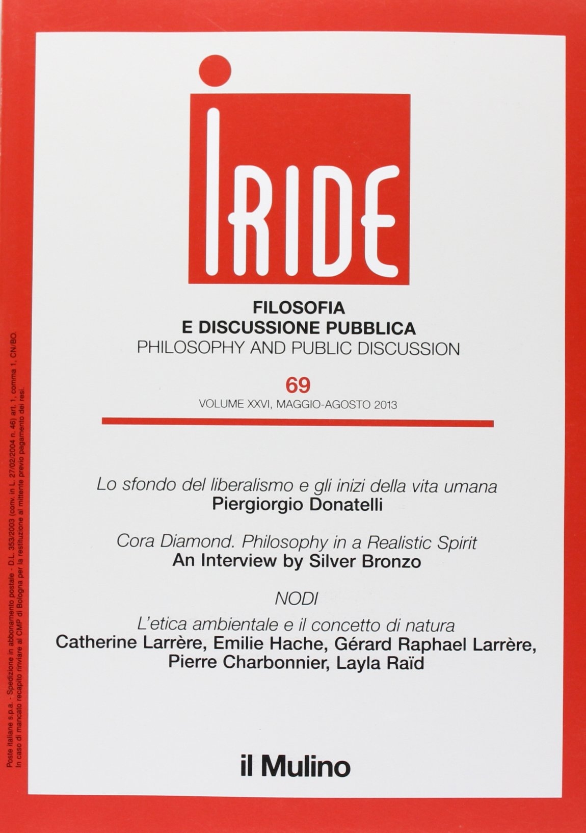 Iride (2013). Vol. 2 Iride (2013). Vol. 2