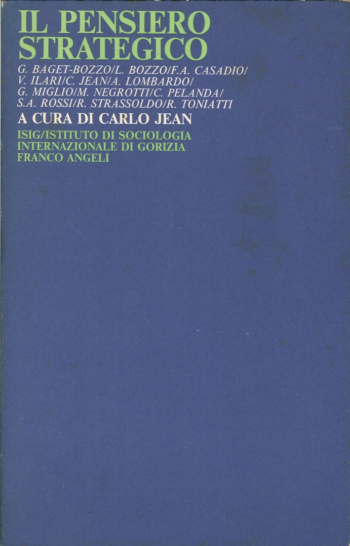 Il pensiero strategico Il pensiero strategico