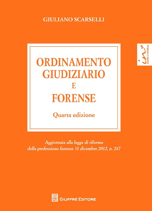 Ordinamento giudiziario e forense Ordinamento giudiziario e forense
