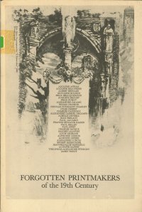 Forgotten Printmakers of the 19th Century