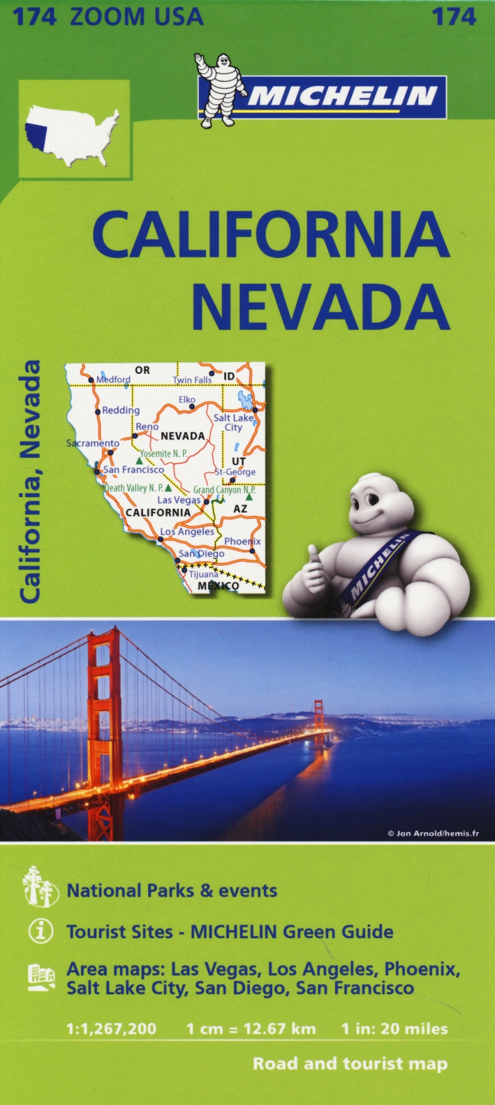 California-Nevada 1:1.267.200. Ediz. inglese California-Nevada 1:1.267.200. Ediz. inglese