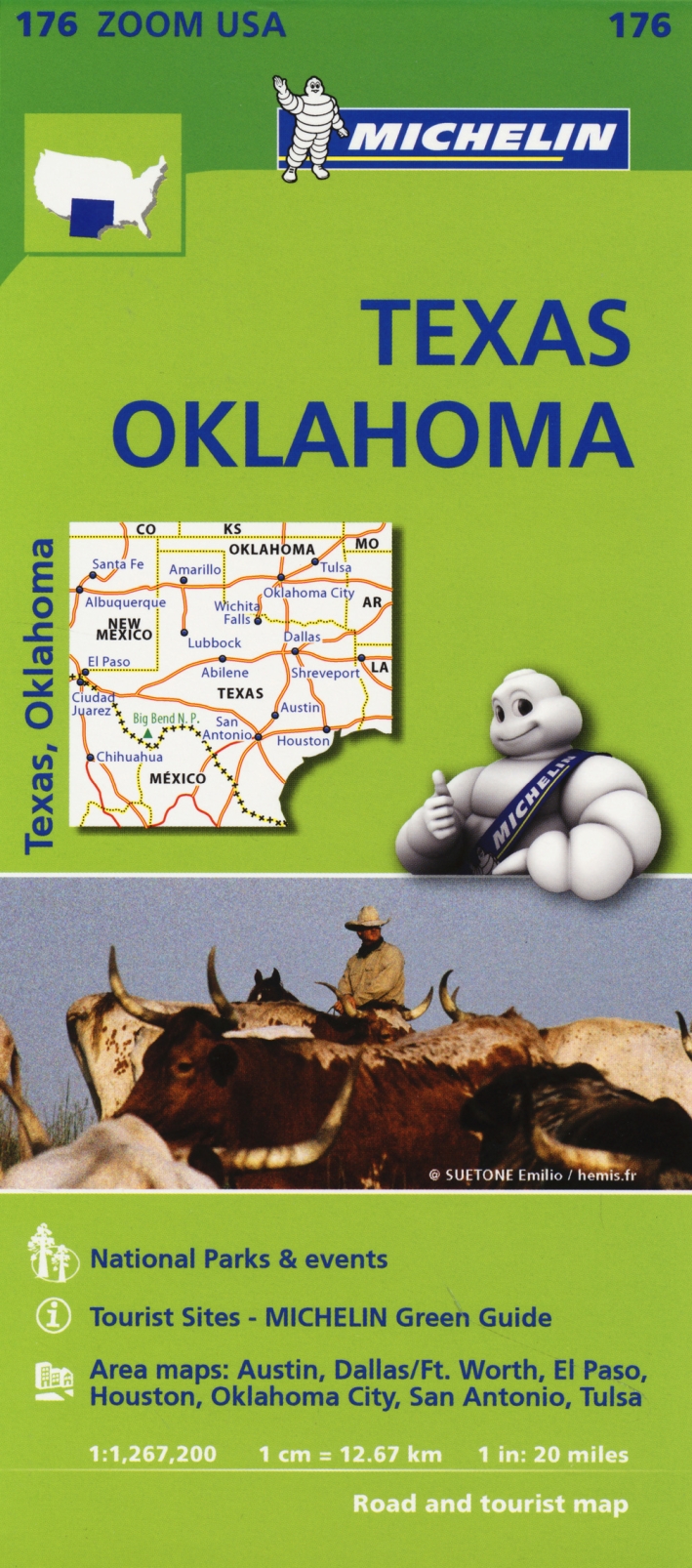 Texas-Oklahoma 1:1.267.200. Ediz. inglese Texas-Oklahoma 1:1.267.200. Ediz. inglese