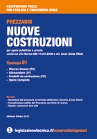 Nuove Costruzioni. Prezzario