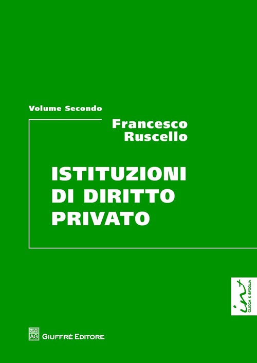 Istituzioni di diritto privato. Vol. 2 Istituzioni di diritto privato. Vol. 2