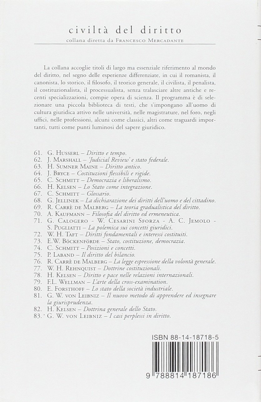 I casi perplessi in diritto. De casibus perplexis I casi perplessi in diritto. De casibus perplexis