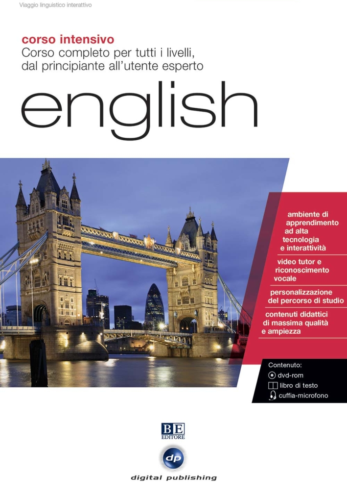 English. Corso Completo per Tutti i Livelli. Corso Intensivo. CD Audio e CD-ROM English. Corso Completo per Tutti i Livelli. Corso Intensivo. CD Audio e CD-ROM