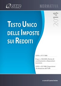 Testo unico delle imposte sui redditi Testo unico delle imposte sui redditi