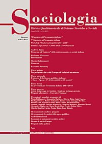 Sociologia. Rivista quadrimestrale di scienze storiche e sociali (2013). Vol. 3