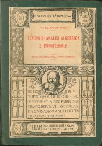 Lezioni di Analisi Algebrica e Infinitesimale. (Nuova Ristampa della Quinta Edizione)