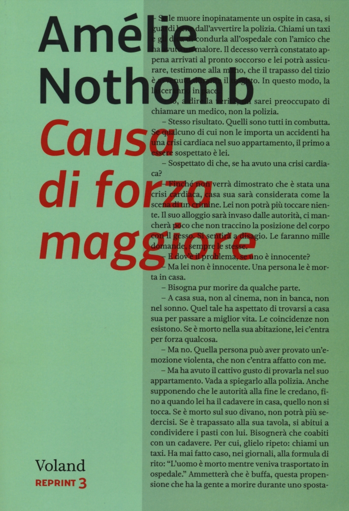 Causa di Forza Maggiore Causa di Forza Maggiore