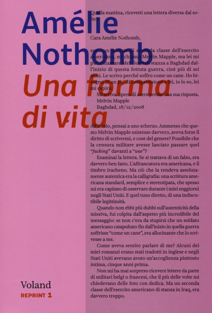 Una Forma di Vita Una Forma di Vita