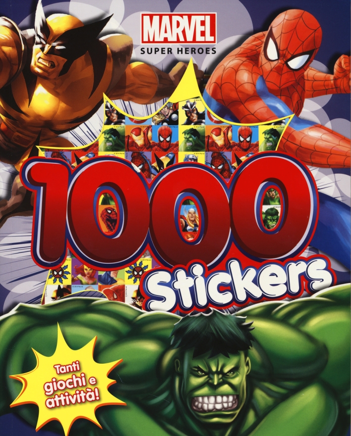1000 stickers. Marvel super heroes 1000 stickers. Marvel super heroes