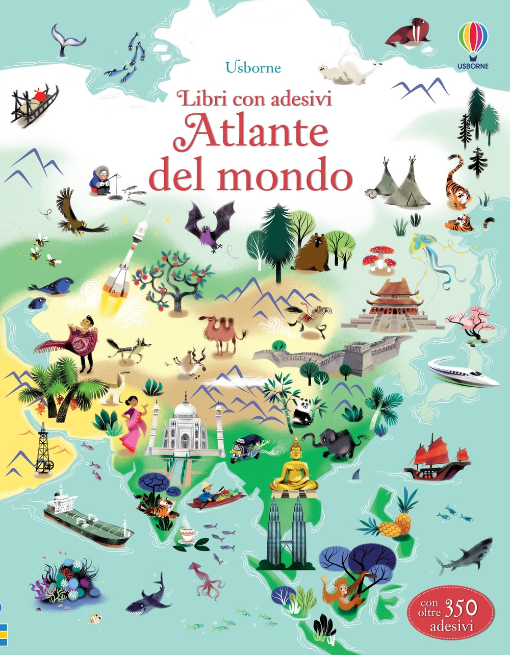 Atlante del mondo. Con adesivi. Ediz. illustrata Atlante del mondo. Con adesivi. Ediz. illustrata