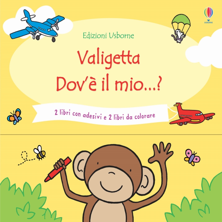 Dov'è il mio...? 2 libri con adesivi e 2 libri da colorare. Ediz. illustrata Dov'è il mio...? 2 libri con adesivi e 2 libri da colorare. Ediz. illustrata