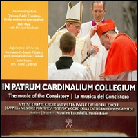 In patrum cardinalium collegium. The music of the consistory-La musica del concistoro In patrum cardinalium collegium. The music of the consistory-La musica del concistoro