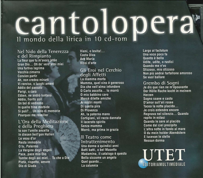 Cantolopera. Il mondo della lirica in 10 cd-rom Cantolopera. Il mondo della lirica in 10 cd-rom