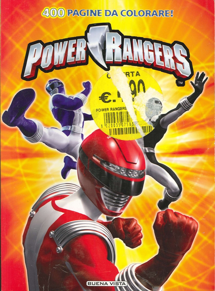 Power Rangers. 400 pagine da colorare. Power Rangers. 400 pagine da colorare.