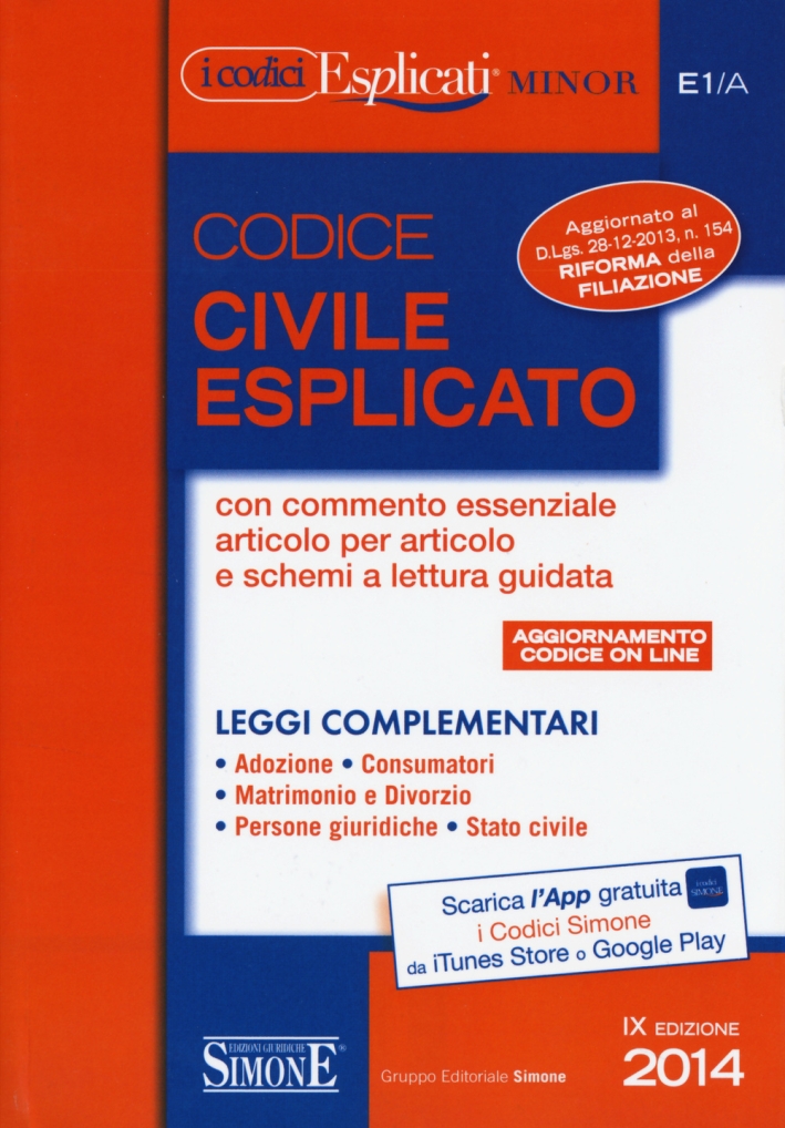 Codice civile esplicato. Ediz. minore Codice civile esplicato. Ediz. minore