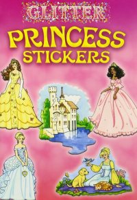 Glitter Princess Stickers