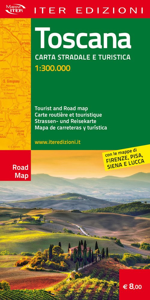 Toscana. Carta stradale e turistica 1:300.000 Toscana. Carta stradale e turistica 1:300.000