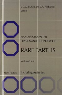 Handbook Physics & Chemistry Rare Earths