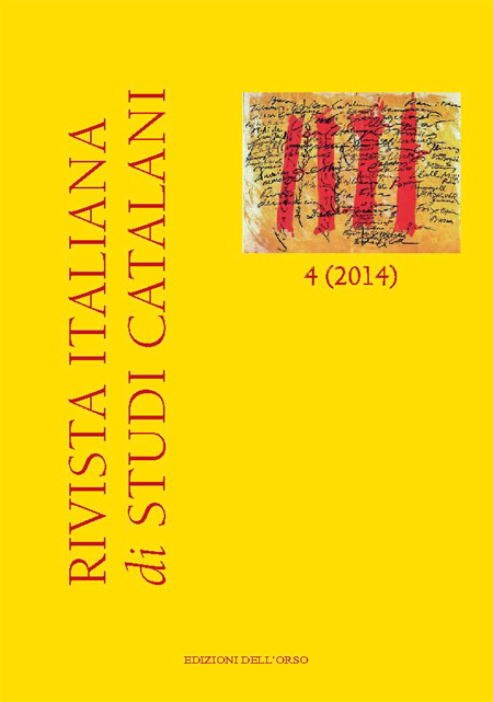 Rivista italiana di studi catalani (2014). Ediz. italiana e spagnola. Con CD-ROM. Vol. 4. Rivista italiana di studi catalani (2014). Ediz. italiana e spagnola. Con CD-ROM. Vol. 4.