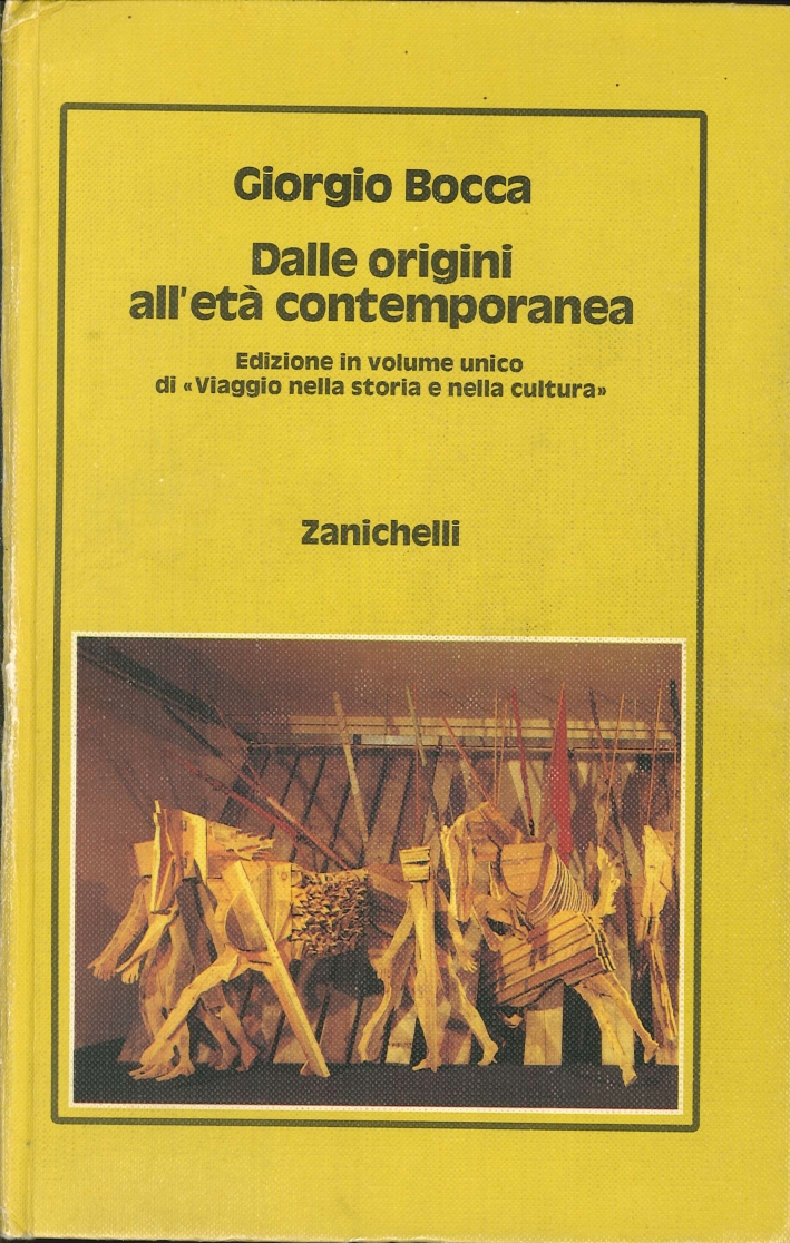 Dalle Origini all'Età Contemporanea. Edizione in Volume Unico Si Dalle Origini all'Età Contemporanea. Edizione in Volume Unico Si