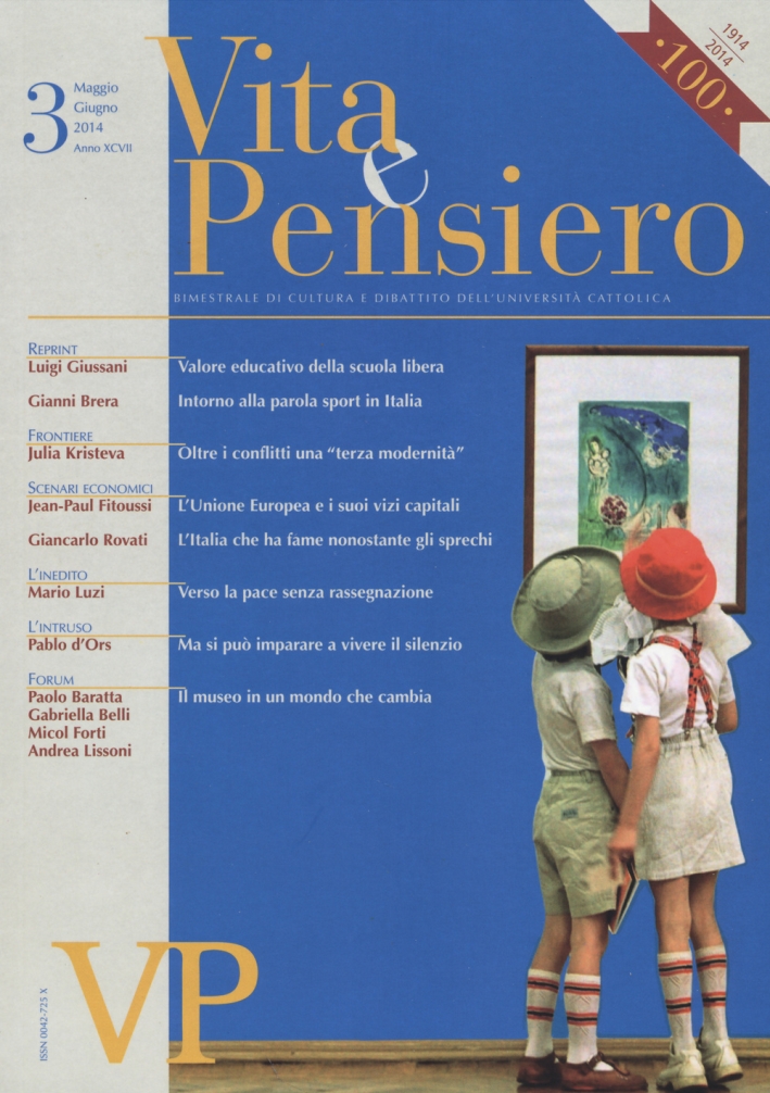 Vita e pensiero (2014). Vol. 3 Vita e pensiero (2014). Vol. 3