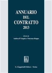 Annuario del contratto 2013 Annuario del contratto 2013