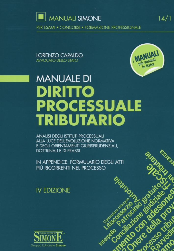 Manuale di diritto processuale tributario Manuale di diritto processuale tributario