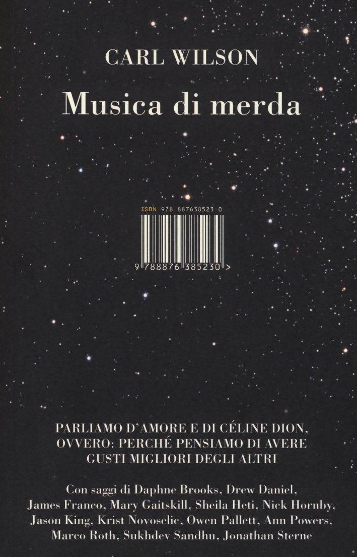 Musica di merda. Parliamo d'amore e di Cèlin Dion, ovvero: perchè pensiamo di avere gusti migliori degli altri Musica di merda. Parliamo d'amore e di Cèlin Dion, ovvero: perchè pensiamo di avere gusti migliori degli altri