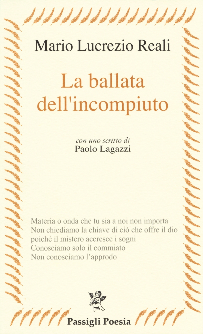 La Ballata dell'Incompiuto La Ballata dell'Incompiuto
