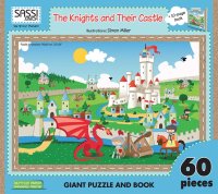 The knights and their castle. Libro puzzle. Con libro