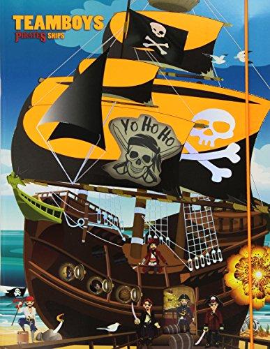 Pirates. Stickers House Teamboys. Con adesivi Pirates. Stickers House Teamboys. Con adesivi