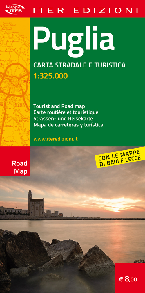 Puglia. Carta stradale e turistica 1:325.000 Puglia. Carta stradale e turistica 1:325.000