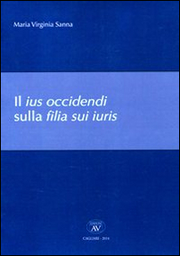 Il ius occidendi sulla filia sui iuris Il ius occidendi sulla filia sui iuris