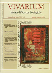 Vivarium. Rivista di scienze teologiche (2013). Vol. 2 Vivarium. Rivista di scienze teologiche (2013). Vol. 2