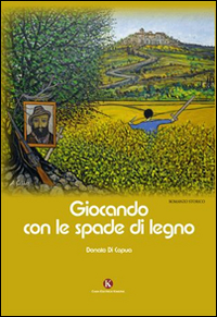 Giocando con le spade di legno Giocando con le spade di legno