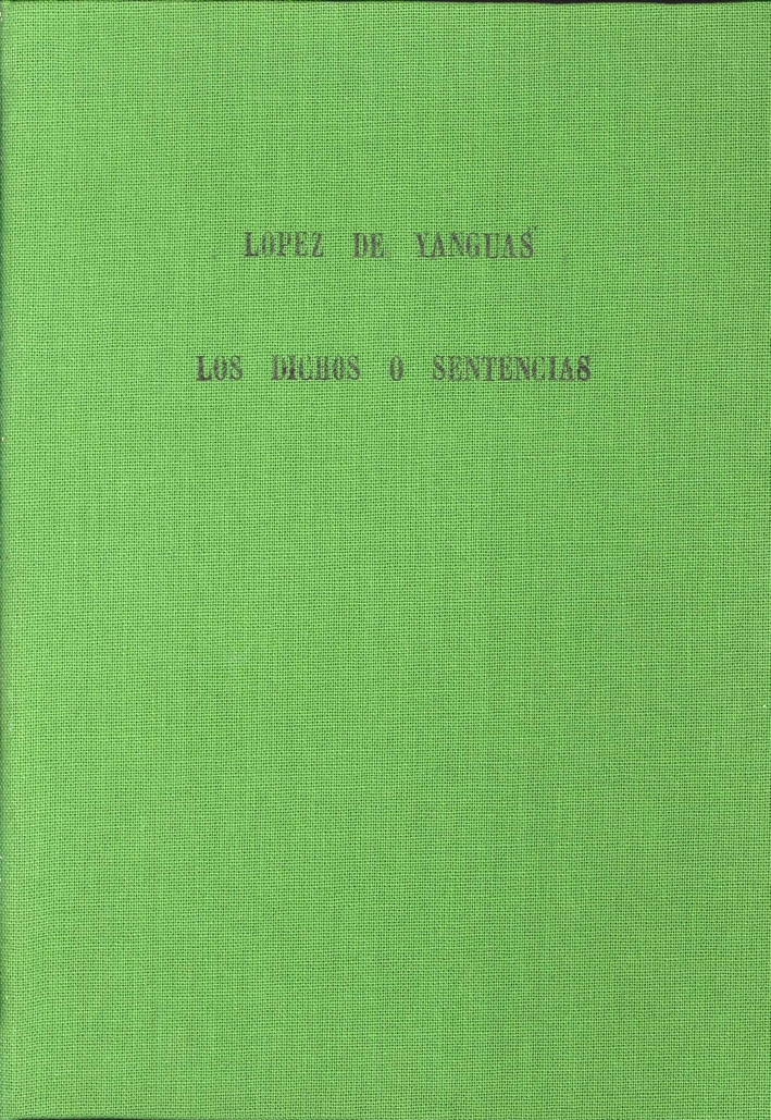 Los Dichos o Sentencias Los Dichos o Sentencias